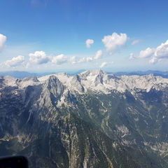 Flugwegposition um 12:17:40: Aufgenommen in der Nähe von Gemeinde Hinterstoder, Hinterstoder, Österreich in 2684 Meter